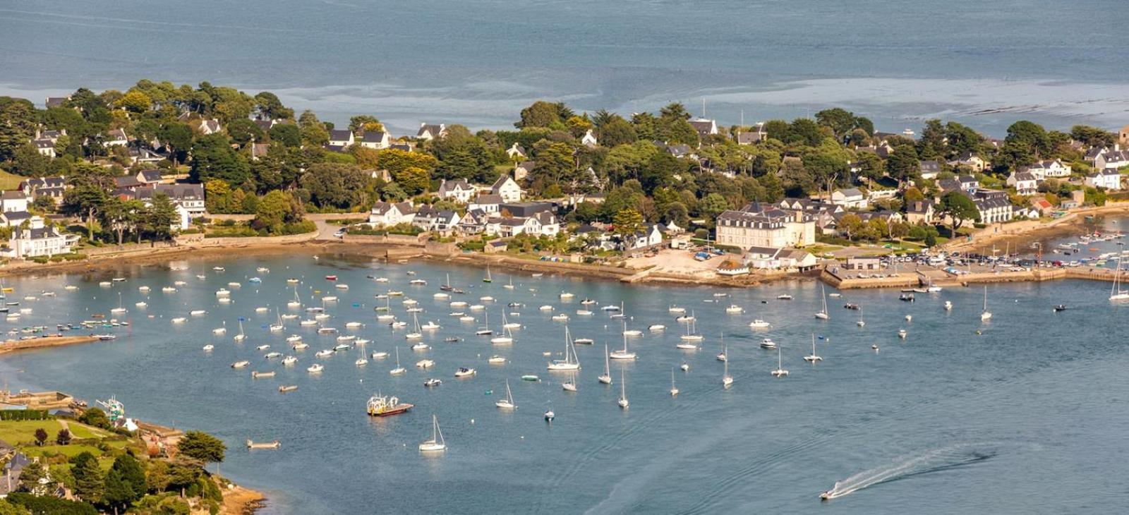 Appart'Hotel & Spa "Les Voiles" Le Batz 카르나크 외부 사진